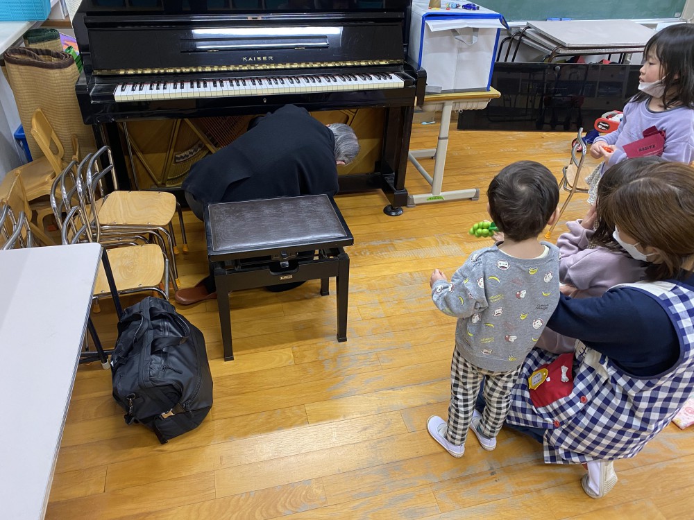 ピアノの調律をしました✨ | 学校法人四恩学園 四恩幼稚園